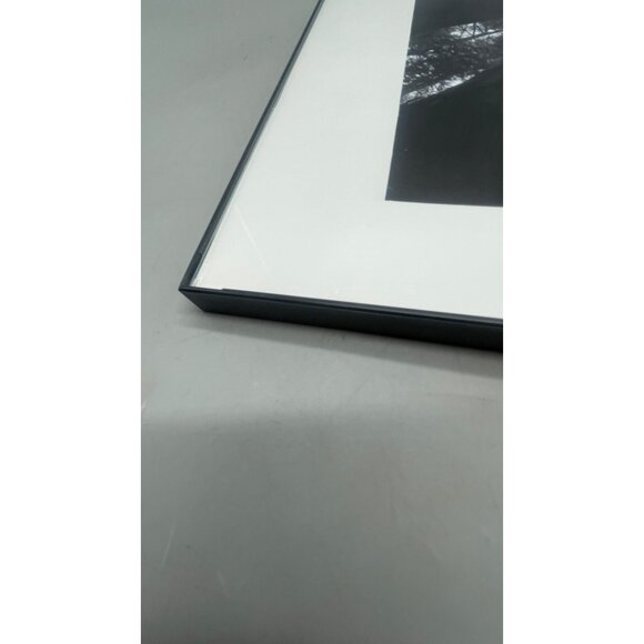 Black & White Forest Canopy Photography In Modern Black Frame 14x11" READ - Picture 8 of 8